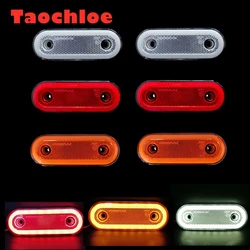 10x Emark Side Lights 20 LED Marker Lamp Truck Rear Lights Trailer external lights 12v - 24v warning Lights For Scania For DAF