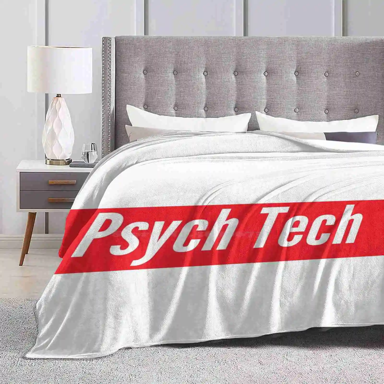 Psych Tech Blanket Soft Warm Travel Portable Blanket Psych Nurse Psychiatric Technician Psychiatric Nurse Medicine Therapist