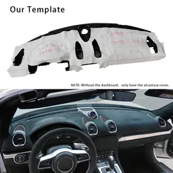 Custom in Alcantara Car Dashboard Cover Wrap for Porsche 718 2016-2019 Mat Shade Cushion Pad Carpets Accessories Car-styling