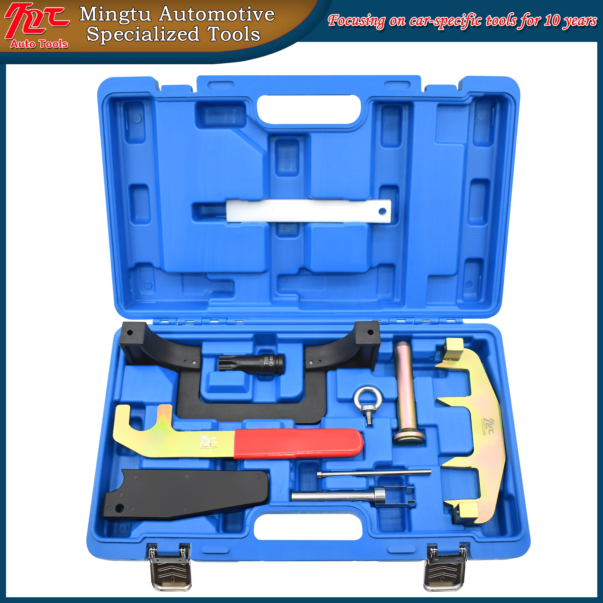 Applicabile per Mercedes-Benz M271 Strumento di temporizzazione Dispositivo di rimozione albero a camme per C200 C180 E260 Motore speciale T100