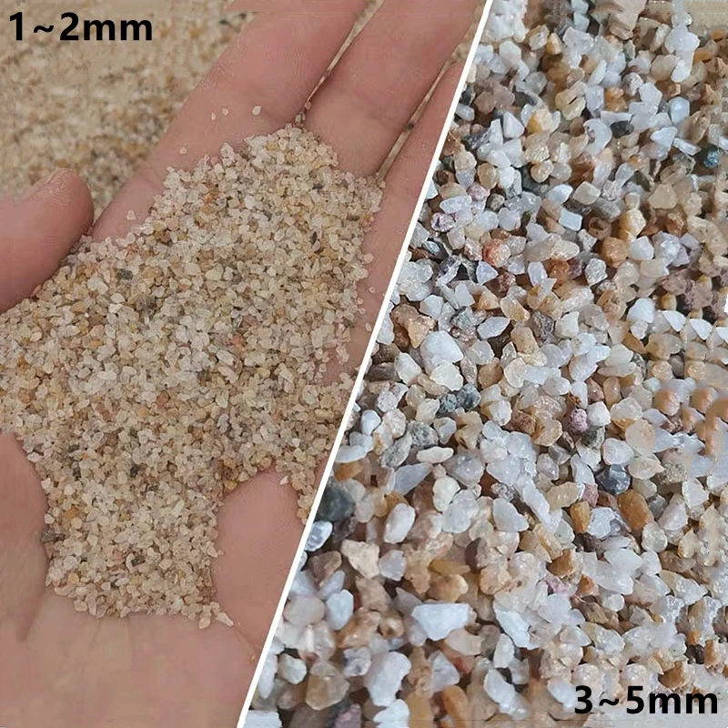 100/200/500g Natural Crystals Gravel Stone Garden Aquarium Decor Fish Tank Bottom Sand DIY Accessories Crystal Decorations