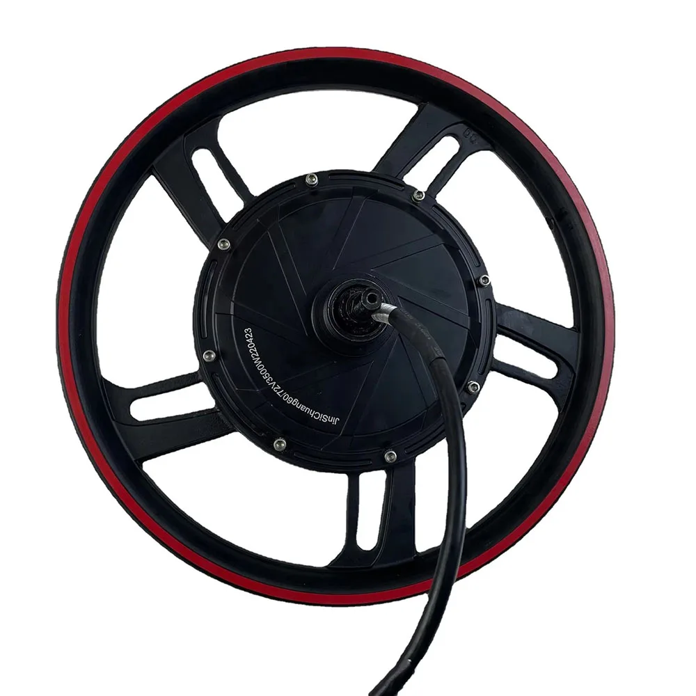

16 Inch High-Speed 3500W-5000w Electric Bike/Scooter Rear Hub Motor 48V 60V 72V Gear Construction Brushless DC Motorcycle Style