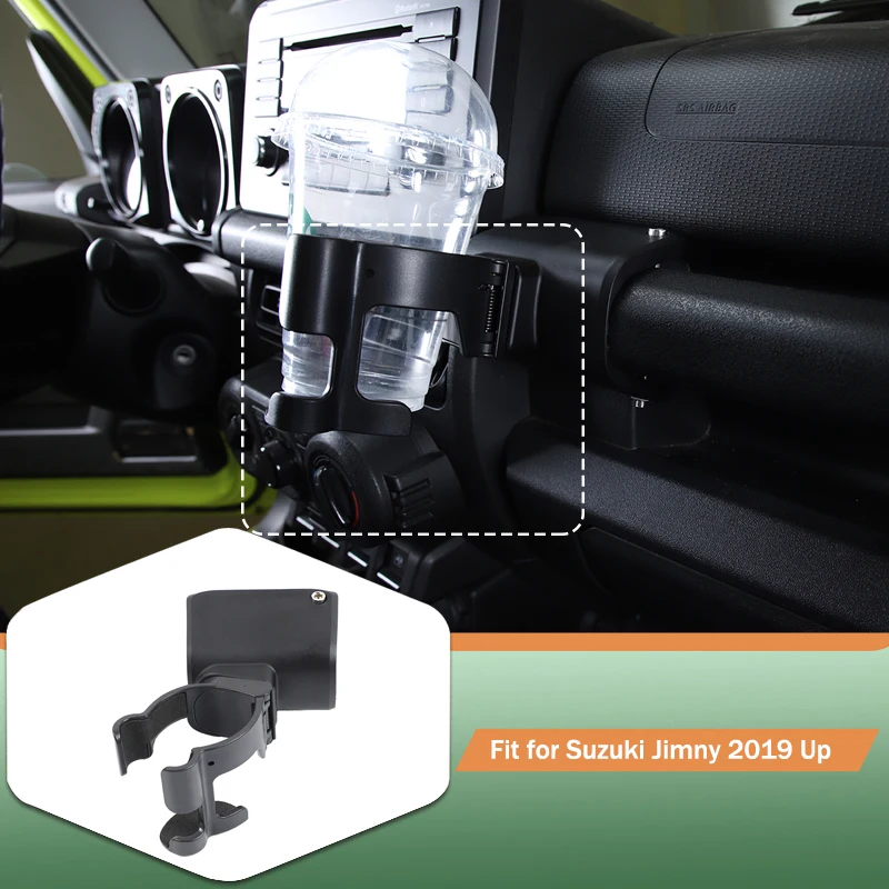 

For Suzuki Jimny 2019 Up Car Multifunctional Water Cup Bracket Mobile Phone Holder Stand Car Interior Accessories