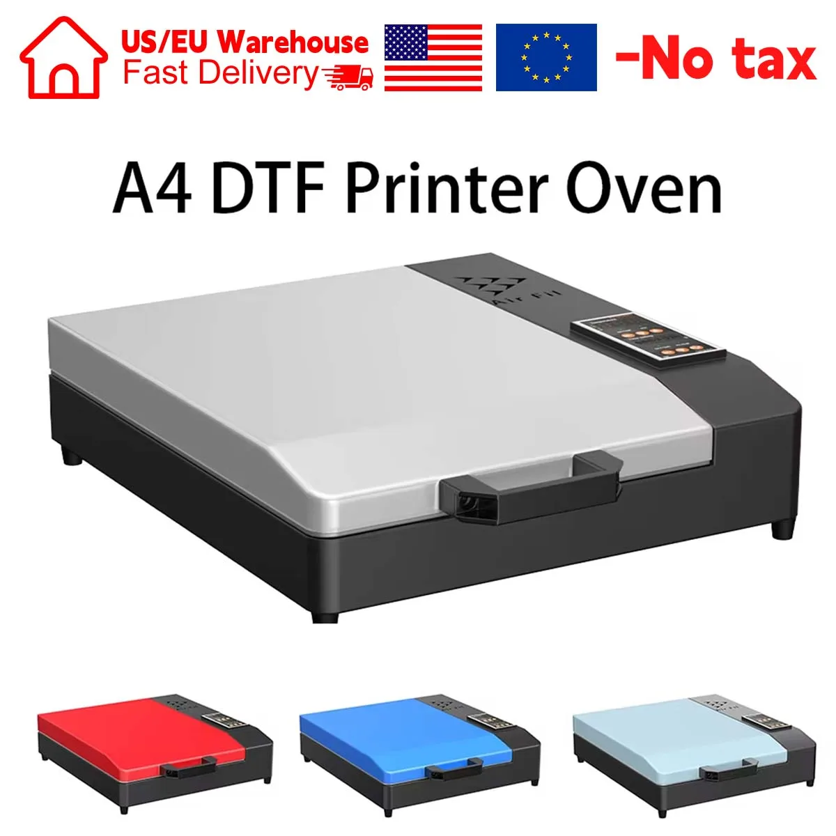 

A4 DTF Oven PET Film T shirt Transfer Printing with Temperature Control & Temperature Display & Timing for Countdown DTF Oven