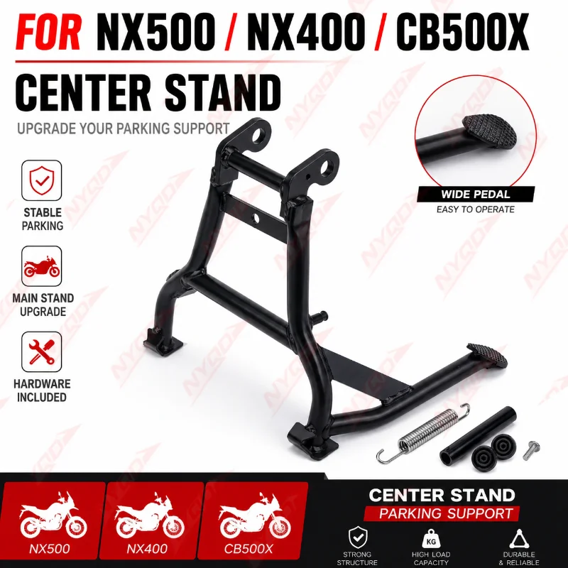 For Honda NX500 NX400 CB500X Motorcycle Center Stand Main Stand Middle Kickstand Parking Support Bracket