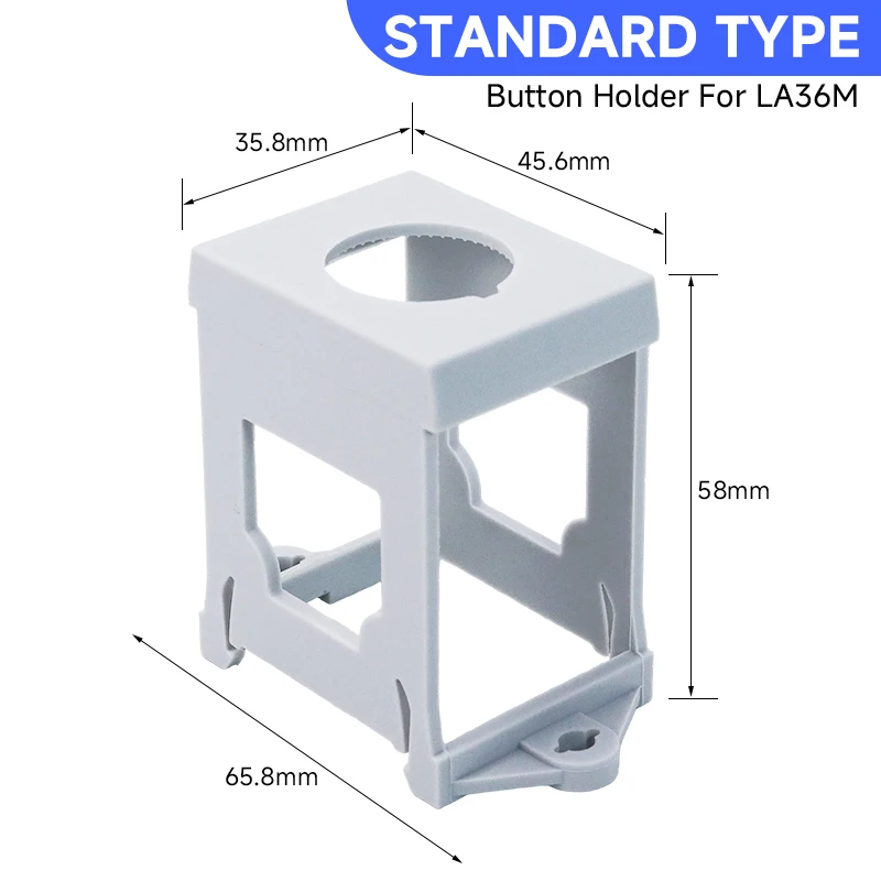 

VaneAims Rail button bracket LA36M LA38 XB2 EB2