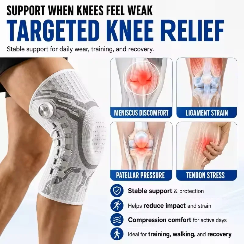 Intelligente Knöchelbandage mit Gel-Polsterung, Seitenstabilisator, Kompressionsstütze, zur Schmerzlinderung und Erholung, für Zuhause und Fitnessstudio, Einzelstück – Detail 5
