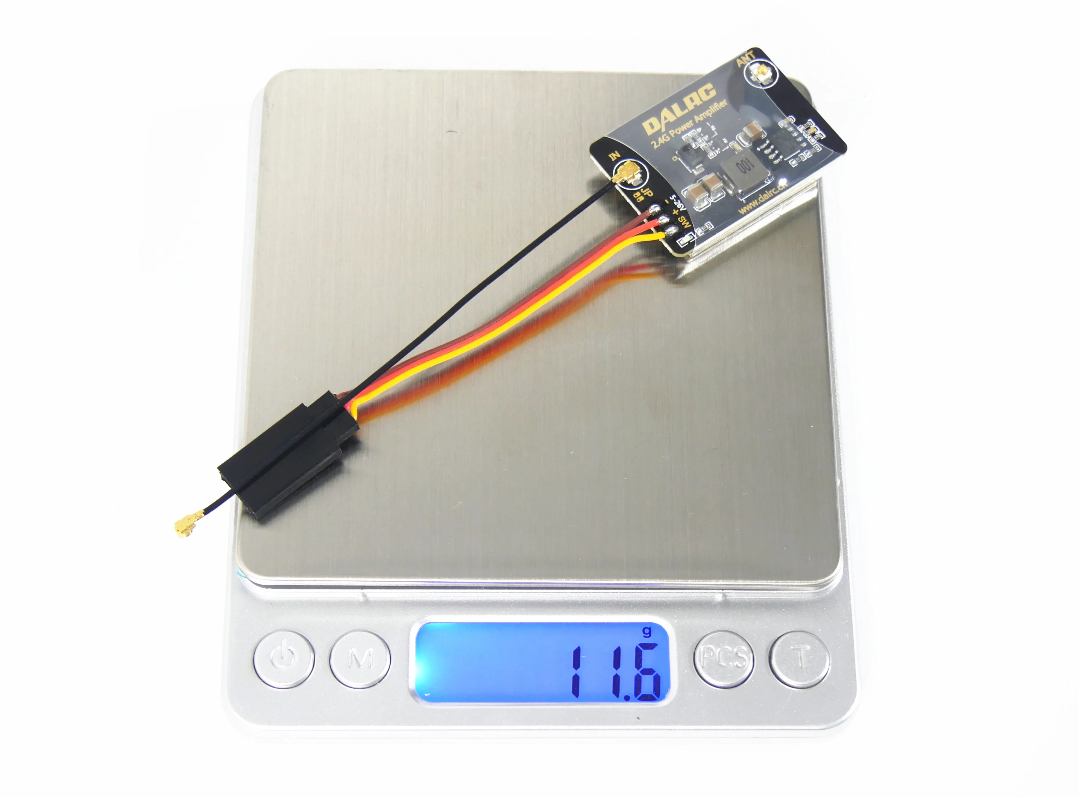 DALRC 2.4GHz 8dBm remote controller transmission power Amplifier distance extender for Phantom /FUTABA/Frsky