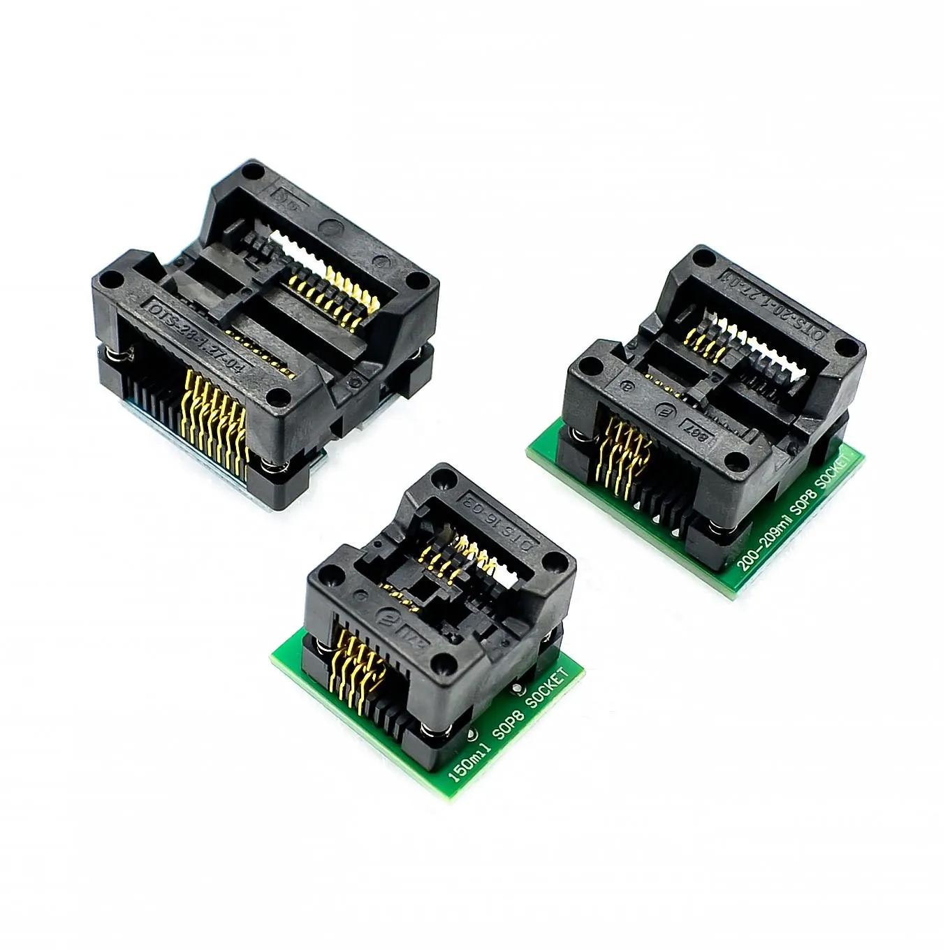 Smart Electronics 150mil 200MIL Socket Converter Module SOIC8 SOP8 to DIP8 EZ Programmer Adapter