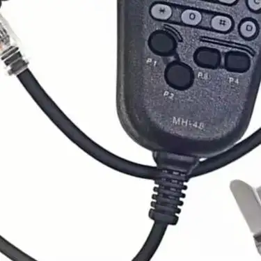 MH-48A6J 6 Pin Microphone With Noise Canceling LED Backlight For Yaesu FTM-100DR FT-7900R FT-8900R Mobile Radio Speaker Mic