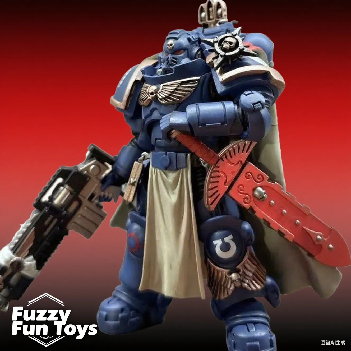 gioio-giocattolo-originale-1-18-warhammer-40k-darktide-ultramarines-capitano-con-maestro-lavorato-pesante-bullone-fucile-action-bambola-regalo-di-festa