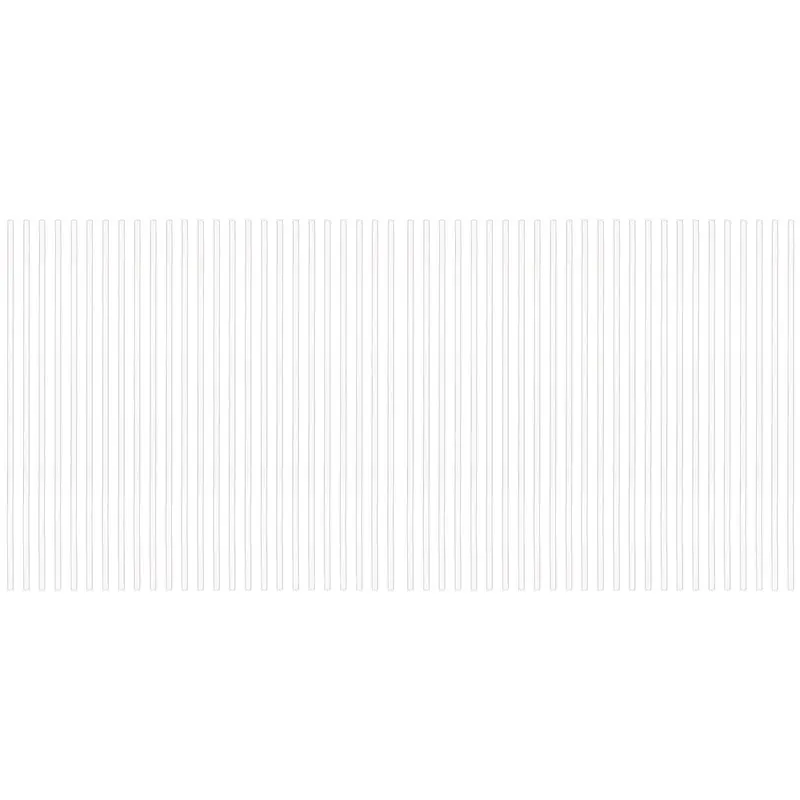EYFL-240Pcs White Thermal Glue Strips, Thermal Pictures Binding Glue Strips For Albums Crafts 11.3X0.1Inch
