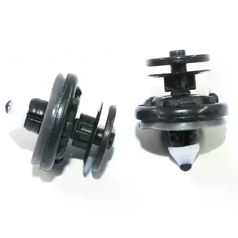 Prendedor de plástico de nylon para touran golf 4 5 6 7 passat t5 painel da porta interior do carro clipe de cartão de pressão acessórios diy