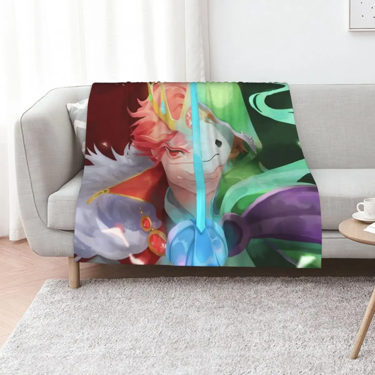 Technoblade vs Dream Duel Throw Blanket Softest for sofa halloween Soft Plush Plaid heavy to sleep Sofa Blankets