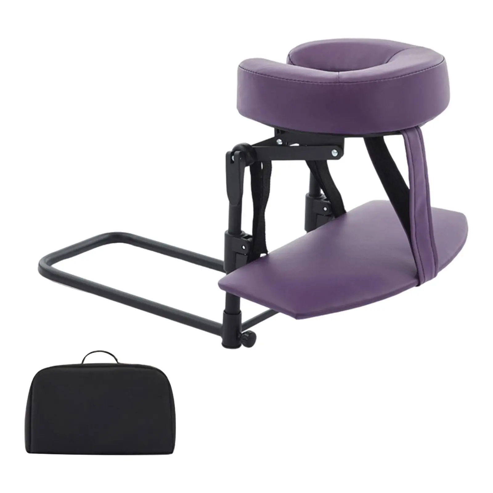 Headrest for Bed Face Cradle with Storage Bag, Face Pillow Cradle Support, Multi Function for Office SPA