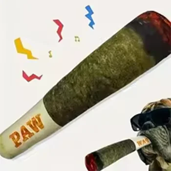 Cigar Squeaky Dog Toy 1