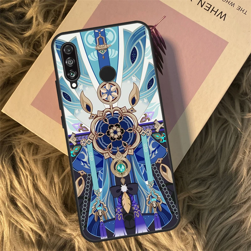 Funda Genshin Impact Wanderer para Huawei P30 P20 P50 Pro P40 Lite P Smart 2021 Nova 5T para Honor X8 X9a 50 70
