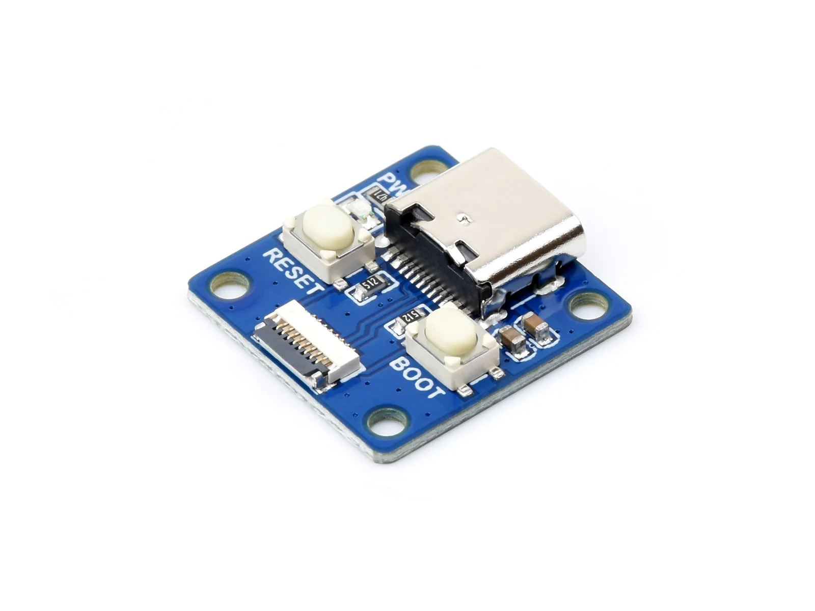 Waveshare RP2350-Tiny Development Board, Raspberry Pi Microcontroller Development Board, Based On RP2350A Dual-core