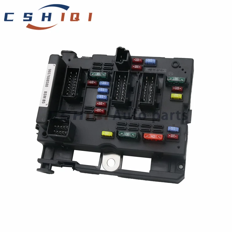 9657608580 Fuse Box Assembly Relay 9657608580 For Citroen C3 C5 C8 Xsara Picasso Peugeot 206 Cabrio 307 406 Coupe 807 6500Y1