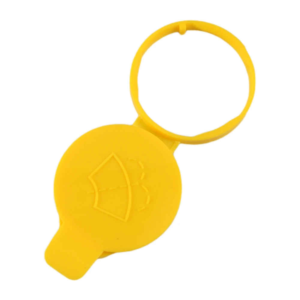 

​NEW Car Windscreen Washer Bottle Cap Yellow for Saab 9-3 9-5 1998-2010 12767700 21347700