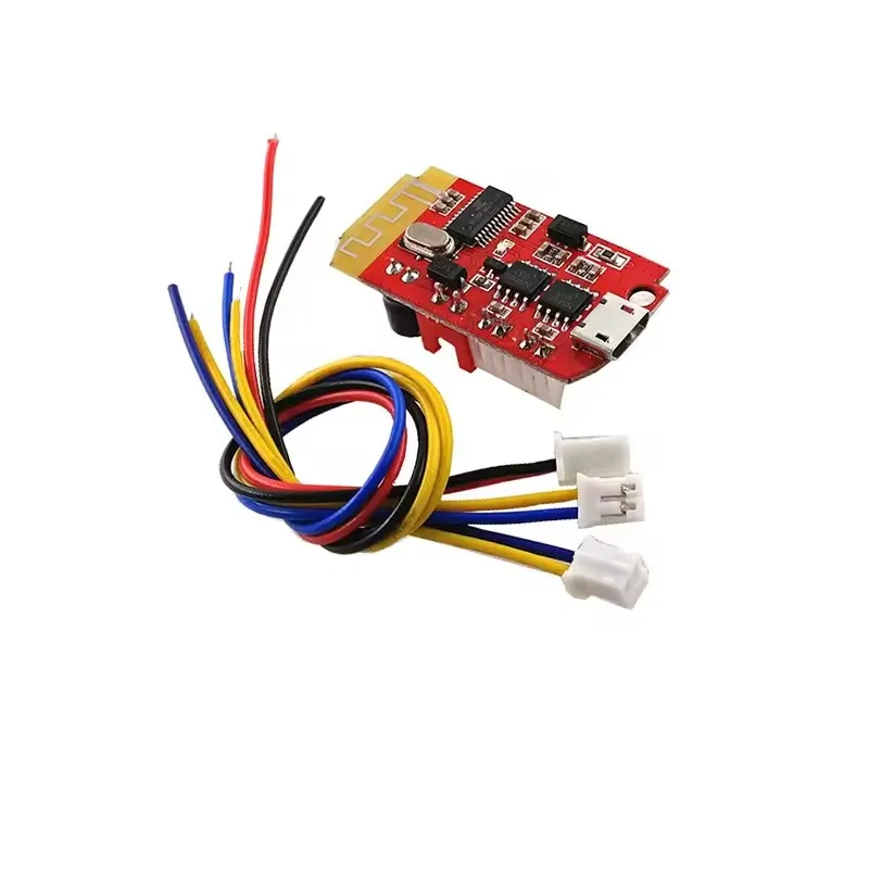Tiny Bluetooth 5W+5W Power Amplifier Board 3.7V Input 4.2V Charging Port Stereo Audio Module For Idle Speaker Refit Modification