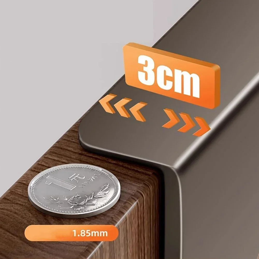 Carbon Steel Door Rear Hook Hanger Bedroom Corner Hanger Wardrobe Side Coat Rack No Punching Lengthening Door Top Clothes Rack