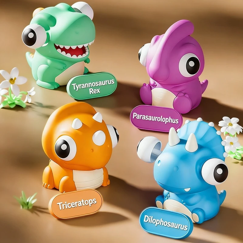 ظهرت ديناصور لعبة الضغط الإجهاد الإغاثة تململ لعبة مع عيون جوجلي لينة المطاط ظهرت عيون ضغط لعبة