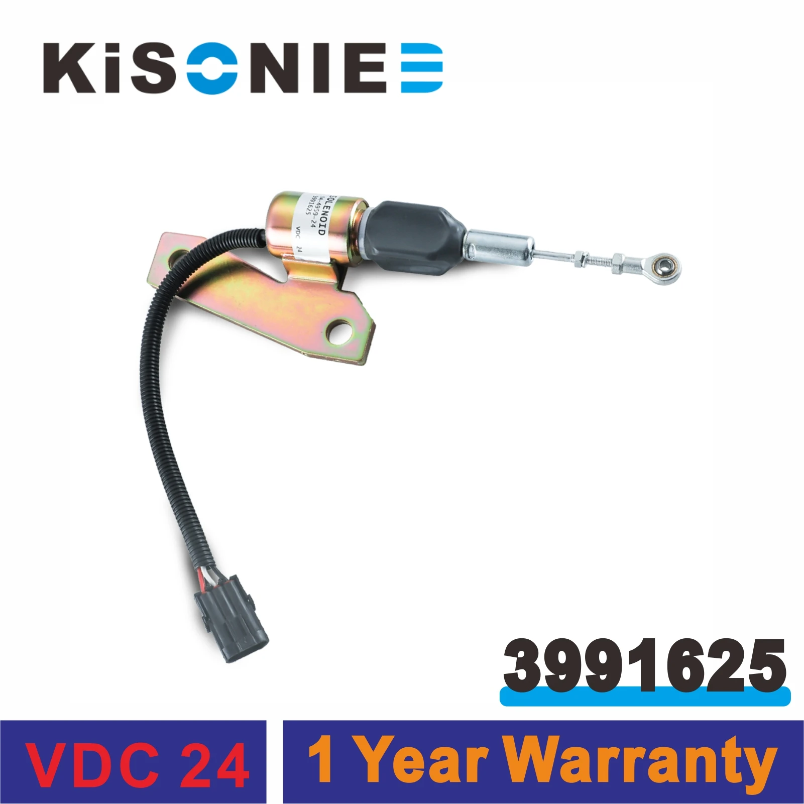 

3991625 Fuel Shut Off Solenoid SA-4756-12 J932529 for Cummins Engine 6BT 5.9L, 6BT 8.3L, Hyundai Caterpillar Excavator 24VDC