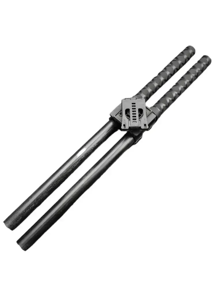 NEW 2pcs Philippine Short Stick Outdoor EDC Emergency Self Defense Stick With Cover Martial Arts Set #2