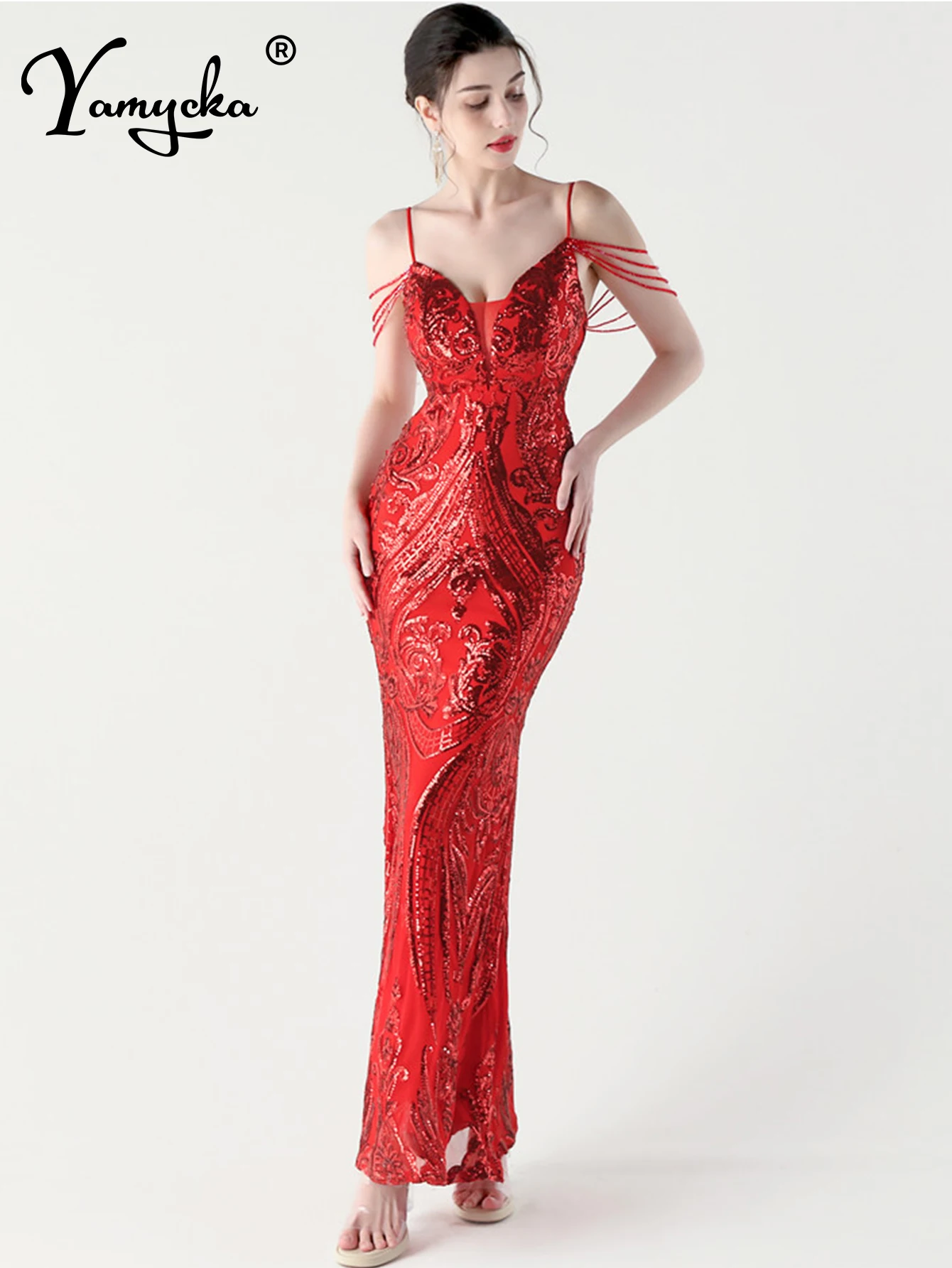 

Sexy backless sequin party long dresses women black elegant luxury birthday summer dress woman 2025 prom evening dresses vestido