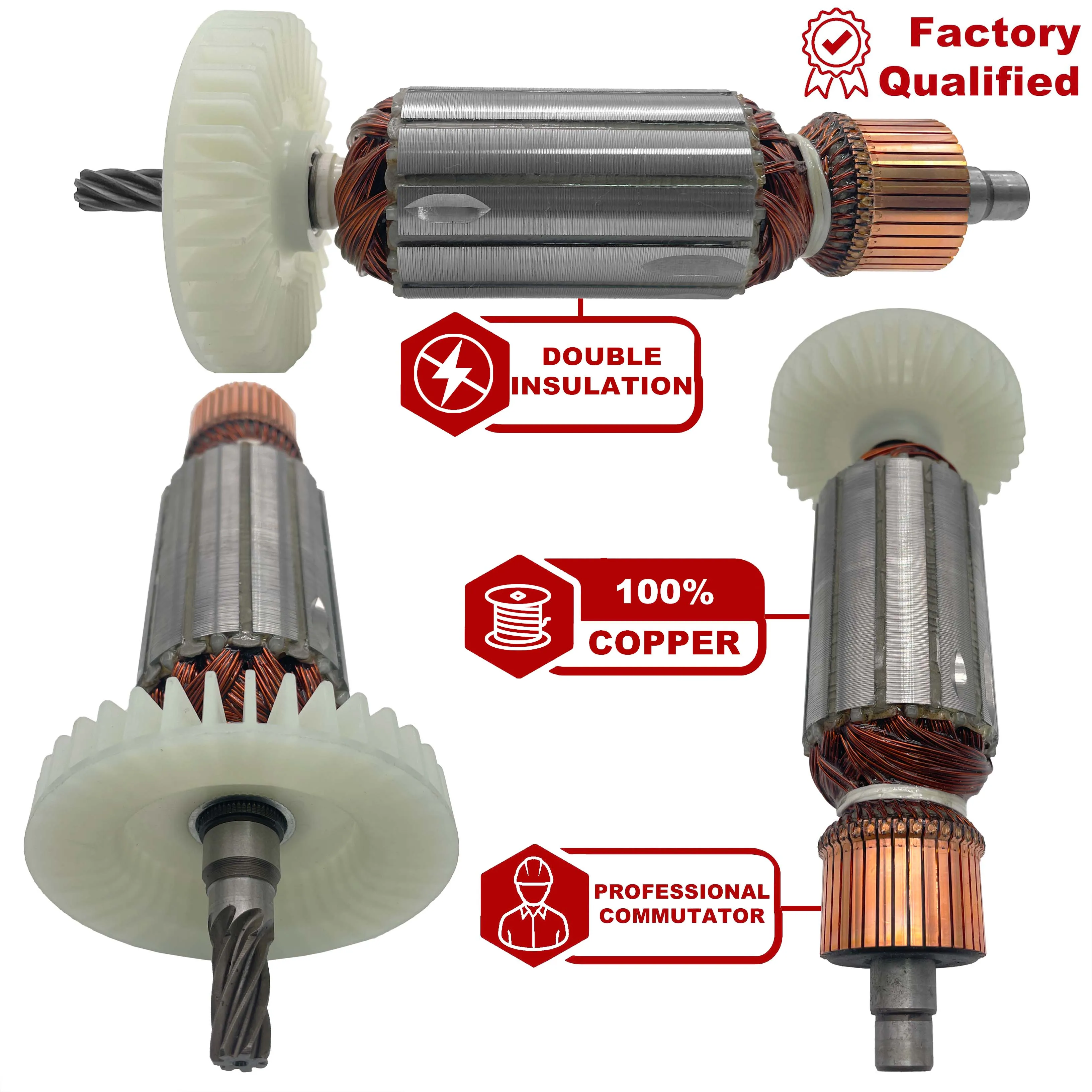 AC220V-240V armatura rotorem zakotvit náhrada pro WEKA jádra vrtačka DK32 DK 32