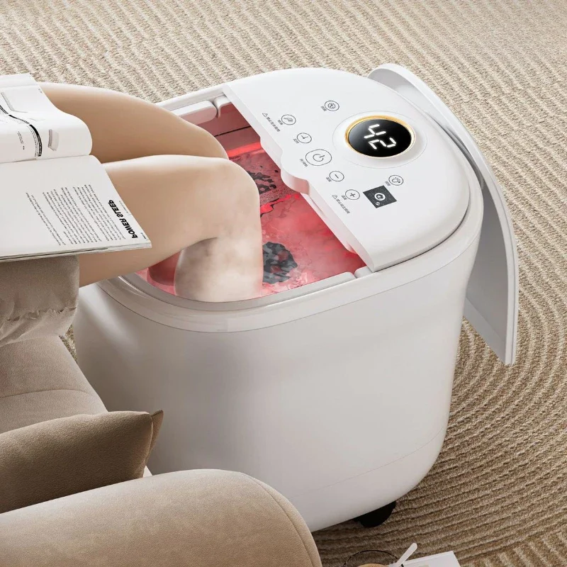 Intelligent Temperature Controlle Ergonomic Tilt Foot Bath Bucket Foot Spa Bath Massager Electric Footbath Machine Foot Saunas