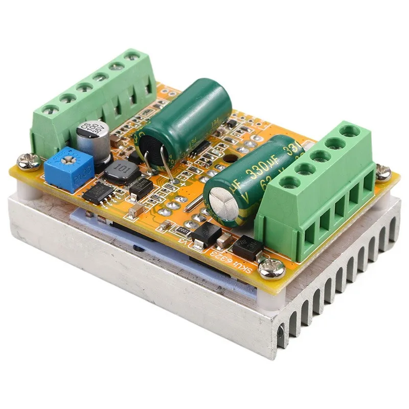 For Three-phase DC Brushless, Hall-free Motor Controller PWM Brushless Motor ESC PLC Driver Board 015697