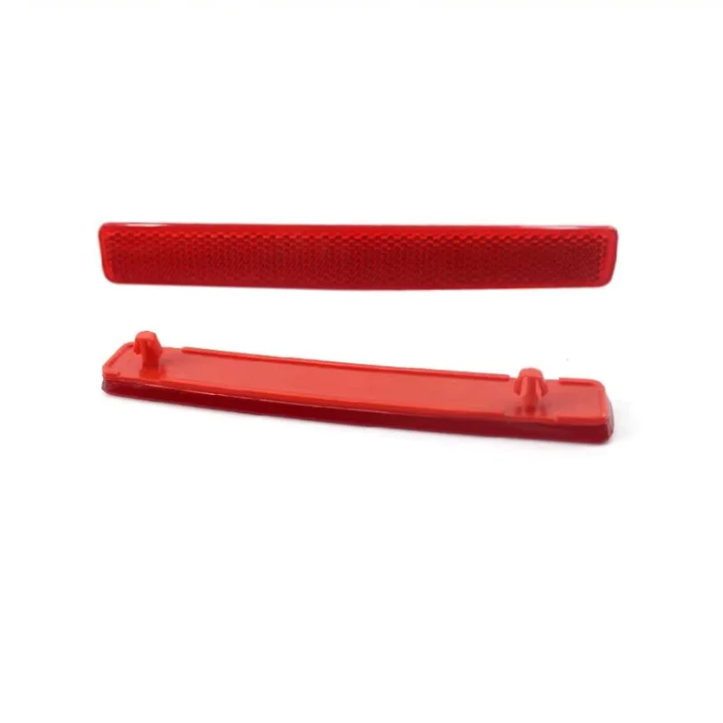 For Volkswagen Transporter T5 Multivan 2003-2011 Pair Rear Bumper Reflector Marker Warning Light Brake Tail Lamp 7E0945105 Red view 5