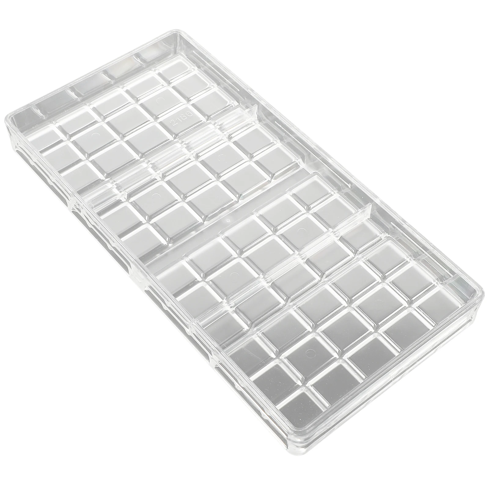 

Chocolate Mold for Making Square Multi grids Baking Food Reusable Jelly Portable Kitchen Large Molds PE Non stick Easy Demould