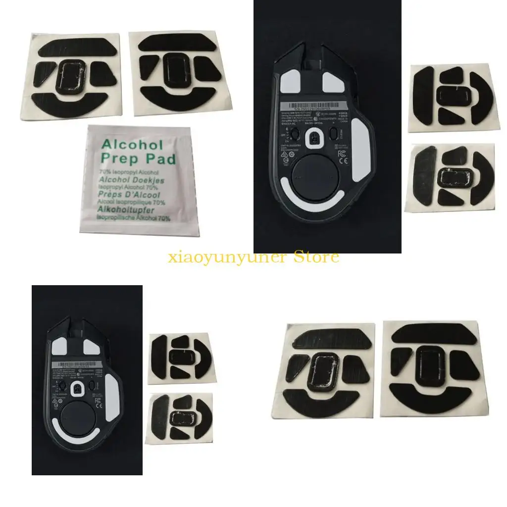 P9JB Mouse Skates Pad Mouse Feet for BASILISK Mouse Curved PTFE Sticker