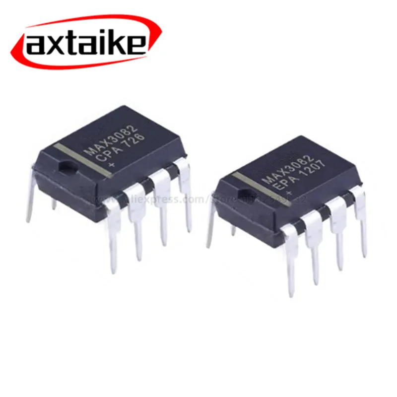 

5PCS MAX3082 MAX3082EPA MAX3082CPA DIP-8 Fail-Safe High-Speed 115kbps 10Mbps Slew-Rate-Limited RS-485 RS-422 Transceivers IC