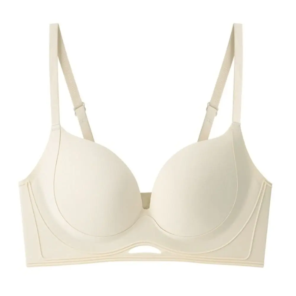 Sutiã em v profundo sem fio, justo, à prova de choque, sem rastros, push up, lingerie, anti-flacidez, sutiã para mulheres, yoga