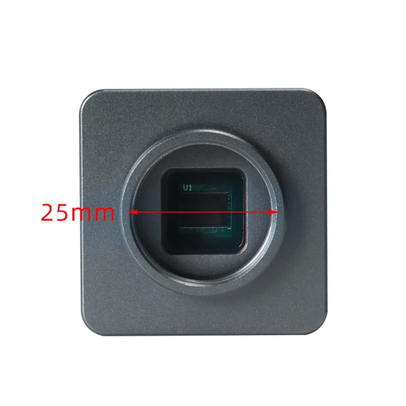 USB 顕微鏡カメラ 4K UHD 顕微鏡デジタル USB カメラ 8MP 1/1.8 インチセンサー、USB2.0 インターフェース使いやすい