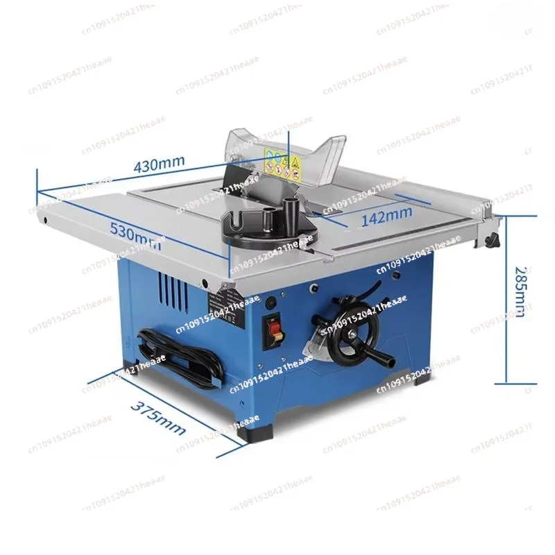 Suitable for Household Miniature Electric Precision Dustproof Cutting Machine  Portable 8 Inch Woodworking Tablesaw