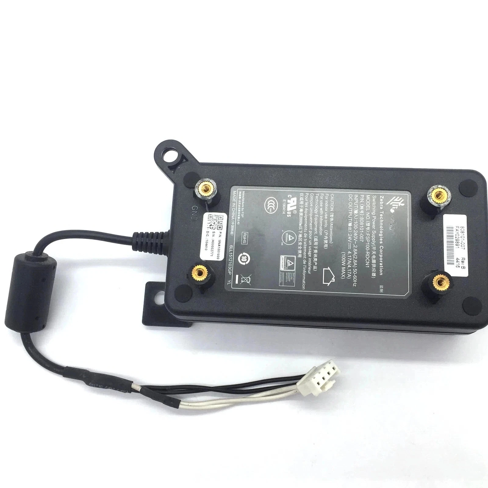 Блок питания ZT200 ZT 230 подходит для ZEBRA ZT230 ZT 200 ZT210 FSP100-RDCN1