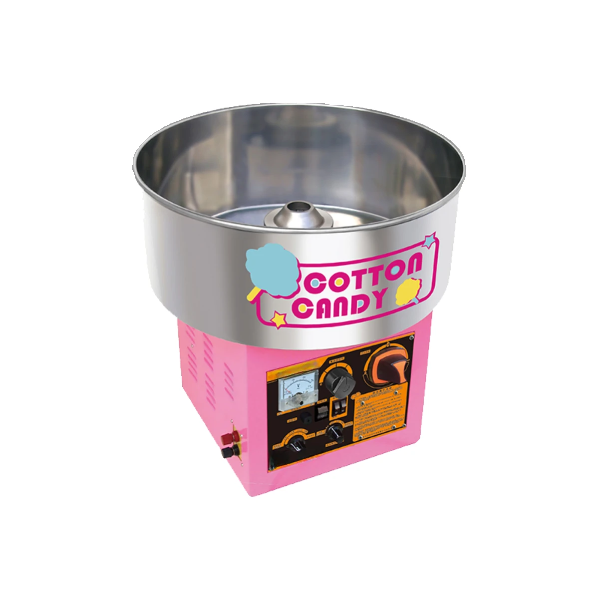 Marshmallow machine Commercial gas motor Fancy brushed cotton for stall
