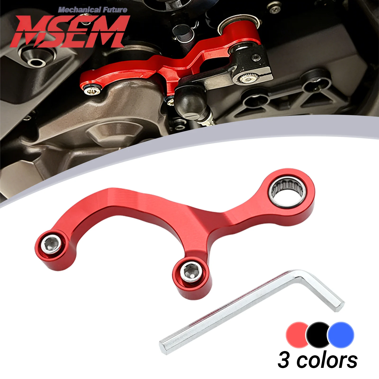 

For Yamaha Tenere 700 /XTZ700 XSR700 MT-07 FZ07 R7 Tracer 700/Tracer7 GT 2021-2024 part CNC Gear Shift Stabilizer Support Shift