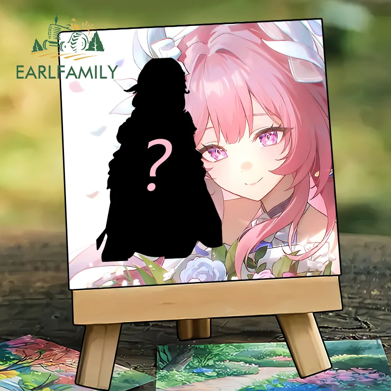 EARLFAMILY Shy Cyrene Ass Car Stickers Anime Car Accessories Suitable For Electric Auto Decal Graffiti Refrigerators Sticker
