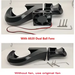 Cooling Duct For Thrustmaster T300 Series T300RS/GT Steering Wheel Base Cooling Fan Modification MOD