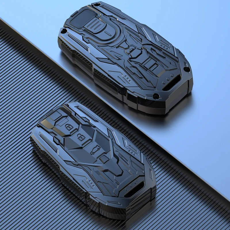 

Fashion Zinc Alloy Style Car Remote Key Case Cover Holder Shell For Toyota Corolla Relin Camry shell Izar CHR Prado Accessories