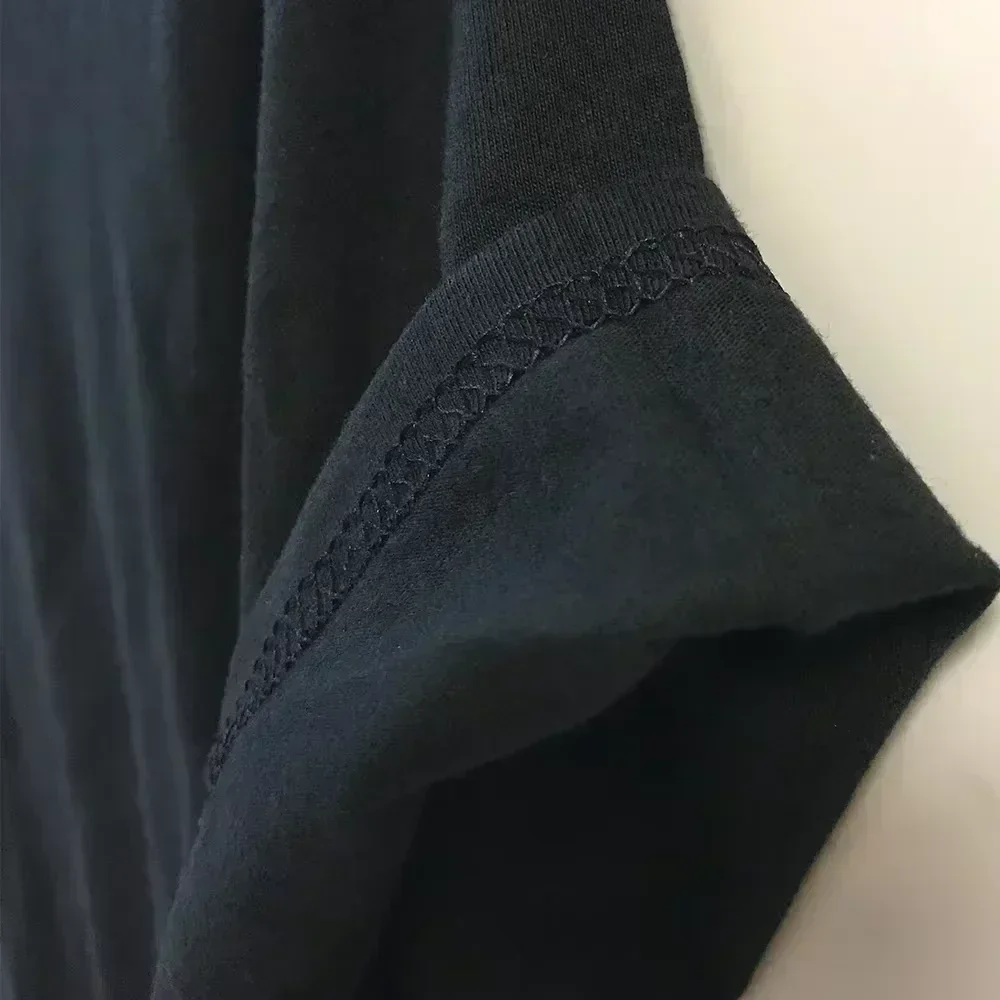 2025 الصيف مضحك ماركوس دودة ميمي 100% القطن تي شيرت مطبوع للجنسين موضة الكرتون خمر الرجال عادية المتضخم Y2k