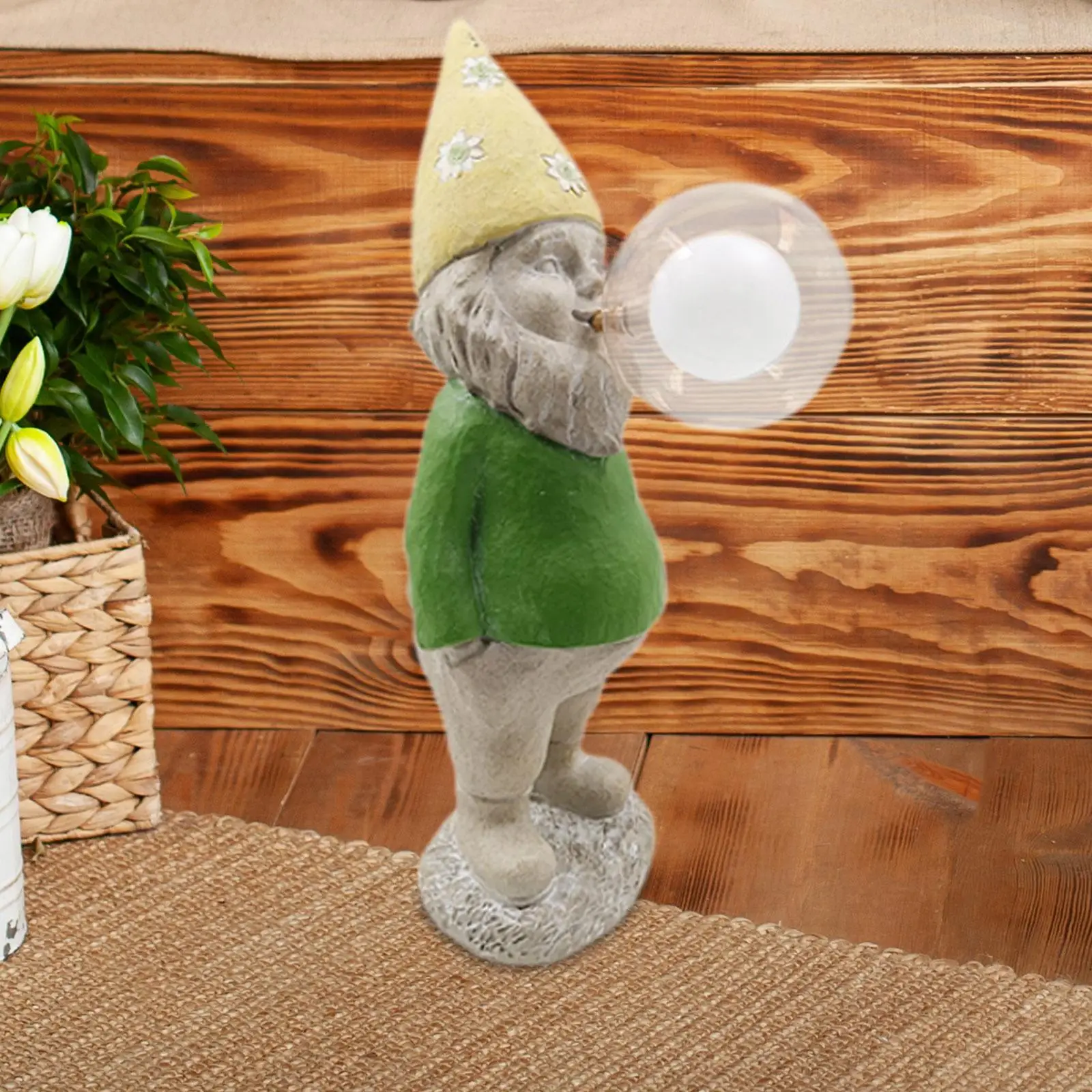 

Creative Night Light Elf Ornament Desktop Decoration for Entryway Home Decor