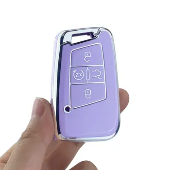 適用於大眾 Atlas Arteon Golf Jetta Passat Tiguan Taos 和Satda Kodiaq Superb 的鑰匙圈保護套 10 最佳銷售 福斯高爾夫 - №5