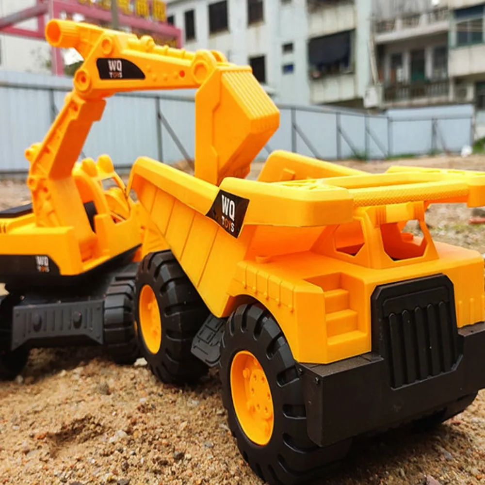 High Quality Glide Way Forward Inertial Driving Trucks Plastic 3 Styles Beach Digger Early Education